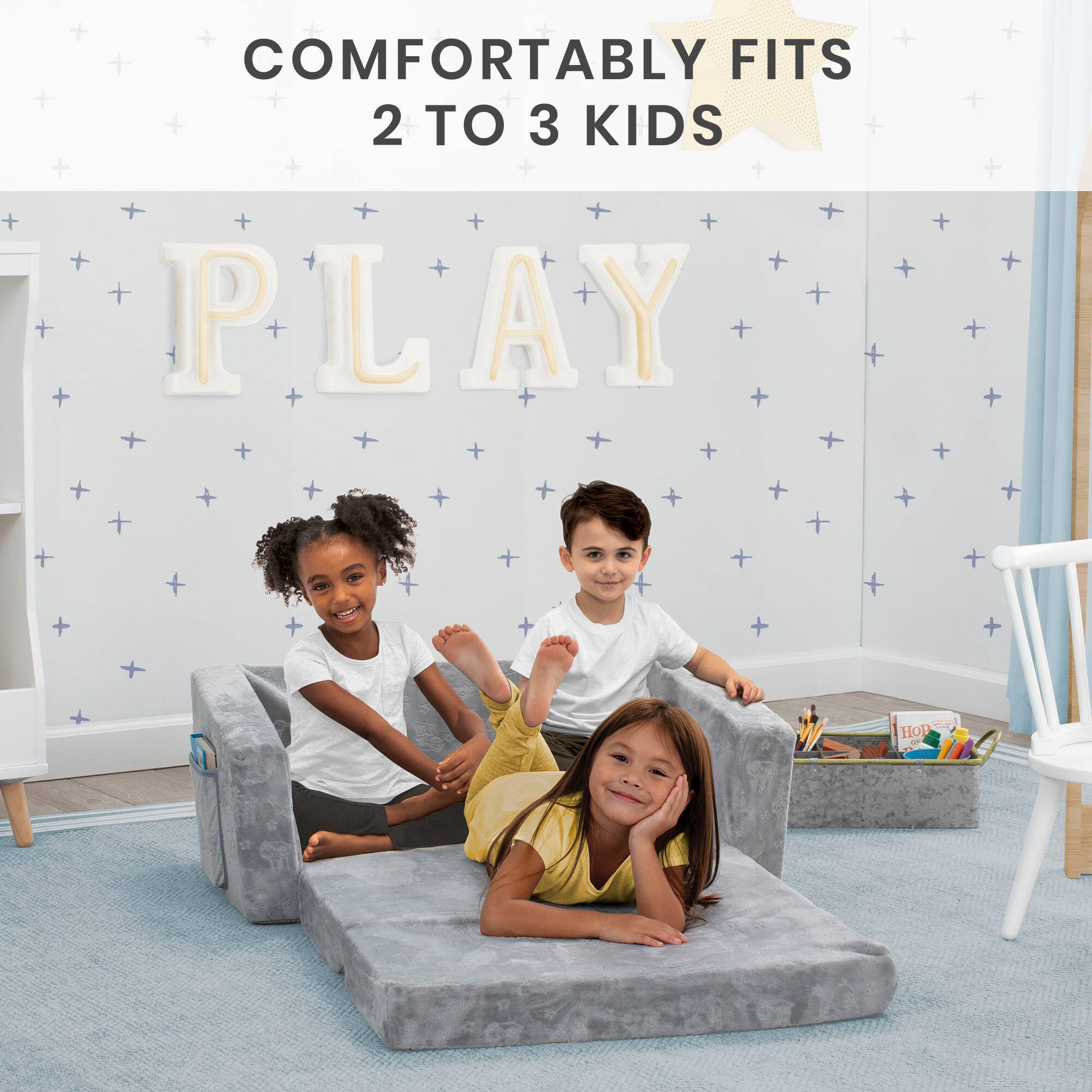 Serta® Perfect Sleeper Extra-Wide Convertible Sofa to Lounger